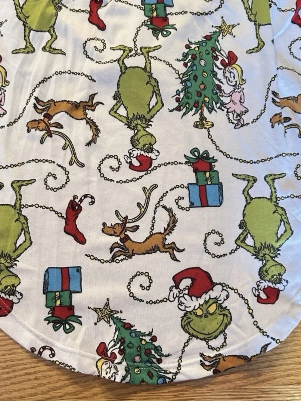 Grinch & Lamb Chop Lot 2 Lg Dog Christmas Outfits! Festive Halloween